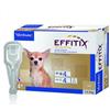 VIRBAC S.A. (FR) Effitix Soluzione Spot-on Cani Taglia Molto Piccola 1,5-4 Kg 4 Pipette