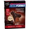 Pesoforma Pasto Sostitutivo Barrette Al Cioccolato Fondente Amabile 12 Pezzi