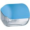 MAR PLAST Dispenser Soft Touch di carta igienica - 15x14,8x14 cm - plastica - azzurro - Mar Plast (unità vendita 1 pz.)