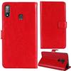 Dingshengk Rosso Custodia in Pelle Flip Caso Protettiva Cover Skin Wallet per BRONDI Amico Smartphone XL Nero 6