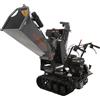 Wortex Tiger D420/120L - Biocippatore a scoppio con base cingolata - Motore Loncin D420