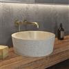 Karag Lavabo da appoggio in marmo timur slh cream