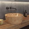 Arlexitalia Lavabo da appoggio in marmo timur slh rosso