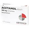 Abiogen ACETAMOL ADULTI 500 mg compresse 20 pz Compresse