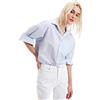 TRENDYOL Freundhemd Maglietta, Azzurro, 42 Donna