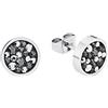 s.Oliver Orecchini a bottone in acciaio inossidabile/argento sterling 925 da donna, orecchini, forniti in confezione regalo per gioielli