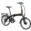 F.lli Schiano Galaxy 20 E-Bike, Bicicletta Elettrica Pieghevole per Adulti con Motore 250W e Batteria al Litio 36V 10.4Ah estraibile, Display LCD, 9 Velocità