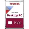 Toshiba Hard disk Toshiba P300/2TB/3.5/Rosso [HDWD320UZSVA]