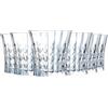 Cristal d'Arques - Collezione Lady Diamond - Bicchiere 27cl, brillantezza, trasparenza e alta resistenza - Made in France - Imballaggio rinforzato, adatto per la vendita online