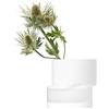 LSA International Lanterna/vaso alto 13,5 cm, bianco gesso | 1 unità | vetro fatto a mano | TD09