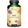Vegavero NAC N-Acetil-Cisteina 600 mg | 180 capsule (6 Mesi) | Alto Dosaggio | 100% NATURALE da Mais | Precursore del Glutatione | SENZA ADDITIVI | Integratore N-Acetyl L-Cysteine | Vegan | Vegavero®