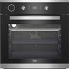 BEKO Forno Multifunzione Assistito a Vapore, Linea Superia, 60 cm, Capacità 71 Lt, Classe Energetica A, Vetro Nero + Acciaio Inox - BIS25300XM