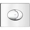 GROHE Skate Air Placca di comando per cassette di scarico a scomparsa, facile da installare, Bianco Neve 23454000