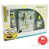 Natura Verde MINIONS COFANETTO ORIGINALE CATTIVISSIMO ME IDEA REGALO : BURRO DI CACAO GUSTO VANIGLI + PROFUMO DELICATO 50ml + ZAINETTO