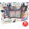 Natura Verde FROZEN COFANETTO IDEA REGALO ORIGINALE DISNEY: GLITTER SPRAY CAPELLI + DELICATO PROFUMO 50ml + AGENDE E STICKERS