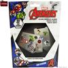 Boooh.it AVENGERS SUPEREROI STICKERS ORIGINALI MARVEL LIMITED EDITION - SET DA 5 FOGLI IN TOTALE BEN 33 STICKERS