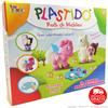 Toys Garden PLASTIDO' SET MONDO DEI MAGICI UNICORNI CON TANTI ACCESSORI - PASTA MODELLABILE SICURA E MORBIDA | IDEA REGALO
