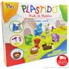 Toys Garden PLASTIDO' SET AMICI CUCCIOLOTTI CON TANTI ACCESSORI - PASTA MODELLABILE SICURA E MORBIDA | IDEA REGALO
