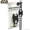 STORMTROOPER OROLOGIO NERO DA POLSO CON LUCE LED - STAR WARS OFFICIAL PRODUCT | IDEA REGALO NERD