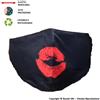 Boooh.it MASCHERINA LAVABILE, REGOLABILE E IGIENIZZABILE FANTASIA RED KISS LIPS - 3 STRATI | ALTAMENTE COMFORTEVOLE