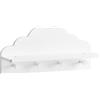 Zeller 13504 - Appendiabiti da parete per bambini, in MDF, 48 x 12 x 22 cm, colore: Bianco