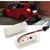 Car Passion Kit luci led targa compatibile con Ford Fiesta Focus Ecosport Kuga posteriori canbus NO ERRORE 18 SMD 6000K luce bianco ghiaccio placchetta lampada ricambio (Ford)