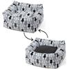 Leopet Cuccia quadrata Mix Cats Range Rodi Leopet - 50x50x20h cm - Cuccia per gatti