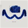 Due Esse Christmas Filo Addobbo blu 10cm x 2mt in pvc