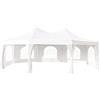 MCC Trading International GmbH METRO Professional Tenda a padiglione Milano, acciaio / plastica ABS/ nylon / polipropilene, 500 x 680 x 330 cm, protezione UV, idrorepellente, bianco