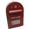 Cassetta postale porta lettere natalizio Elric in metallo per villaggio  di Natale