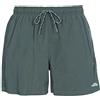 Trespass Luena - Pantaloncini da Uomo con Interno in Rete, Colore: Oliva, 2X-Small