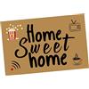 DRW Zerbino in Poliestere e pv Sweet Home 40x60x1 cm, Multicolore, estandar