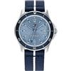 Tommy Hilfiger Orologio Analogico al Quarzo da Donna Con Cinturino In Tessuto Derivato Da Plastica Nell'Oceano Blu Navy - 1782511