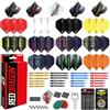 RED DRAGON Freccette - Pro Aluminium Accessory Pack - Include alette per freccette, aste, cera per presa delle dita, salva-alette e altro ancora - Accessori professionali per freccette