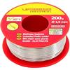 ROTHENBERGER Industrial stagno senza piombo per saldature elettriche, bobina da 200g, Ø 1,5 mm