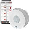 Brennenstuhl Connect Zigbee - Sensore di movimento intelligente BM CZ 01, funzione di allarme e luce, notifica sul telefono, per interni, Smart Home, app gratuita