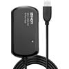 Lindy 42783 Prolunga Attiva USB 2.0 con Hub Pro, 12m