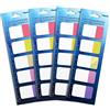 WAYTEX 400 Segnalibri di carta adesivi di grande formato 5 colori 4x 5 blocchi da 20 fogli bicolori 42 x 25 mm adesivi riposizionabili