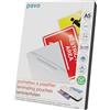 Pavo - Foglio di Laminazione A5 2x125 mic, 100 Pezzi - Opaca