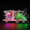 GEAMENT Set di Luci LED Compatibile Con LEGO Diorama Volo sulla Trincea della Morte Nera (Death Star Trench Run Diorama) - Kit Di Illuminazione per 75329 (Modello di mattoncini non incluso)