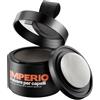 IMPERIO Polvere per capelli IMPERIO - Correttore per infoltimento capelli per donna e uomo, mascara per capelli waterproof per nascondere la ricrescita - 4g (castano scuro)