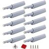 YUOIP® Push Pull per Ante Scrocco magnetico chiusura magnetica Apertura a Pressione Ante Push to Open per l'apertura/chiusura della porta con la semplice pressione di un pulsante (10 Pezzi)