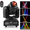 U`King Lyre Led, UKing 50W Testa Mobile con Telecomando DMX 512 Illuminazione da discoteca DJ Luce 8 Gobos 8 Colori Sono/Auto/Master Slavo/Stroboscopio per DJ Serata Festa KTV Bar Club