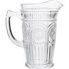 DRW Brocca in vetro da 1,5 litri in trasparente 19,5 x 12,5 x 23 cm