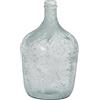 DRW Vaso in Vetro Riciclato a Forma di caraffa da 4 l in Bianco 18 x 30 cm, estandar