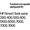 HP 31 - Flacone di inchiostro dye ciano originale , contenuto 70 ml , per SMART TANK PLUS 555 , 570 , 655 . Durata fino a 8.000 pagine al 55 di copertura.