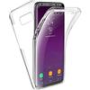 COPHONE - Cover per Samsung Galaxy NOTE 8 100% trasparente 360 gradi protezione totale morbida anteriore + rigida posteriore. Custodia touch antiurto a 360 gradi per Galaxy NOTE 8