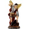 DRW Figura Arcangelo in resina dipinta a mano 14 cm (Miguel)