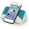 Macally WALLETP6-W Mobile phone folio Blu, Bianco custodia per cellulare