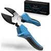 FEXCON Tronchese laterale grande per cavi elettrici, 163 mm | Pinza per fili in acciaio temprato 60# CR-V | Pinza da taglio robusta TPG | Forbici professionali per fili | Tagliacavi